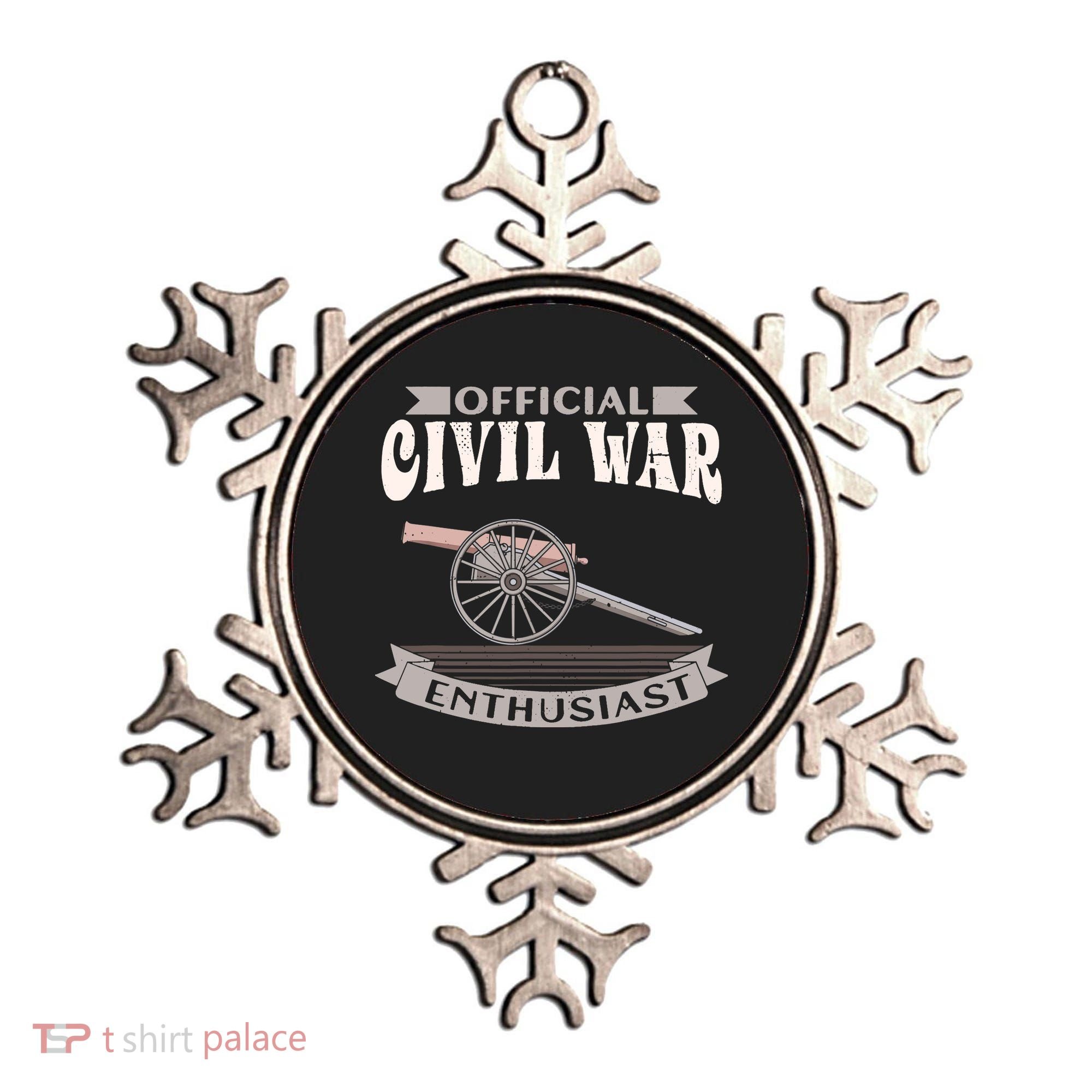 Civil War Enthusiast American Lover US Reenactor Ornament