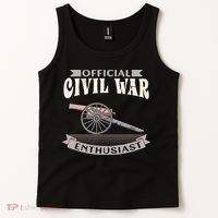 Civil War Enthusiast American Lover US Reenactor Tank Top thumb 2
