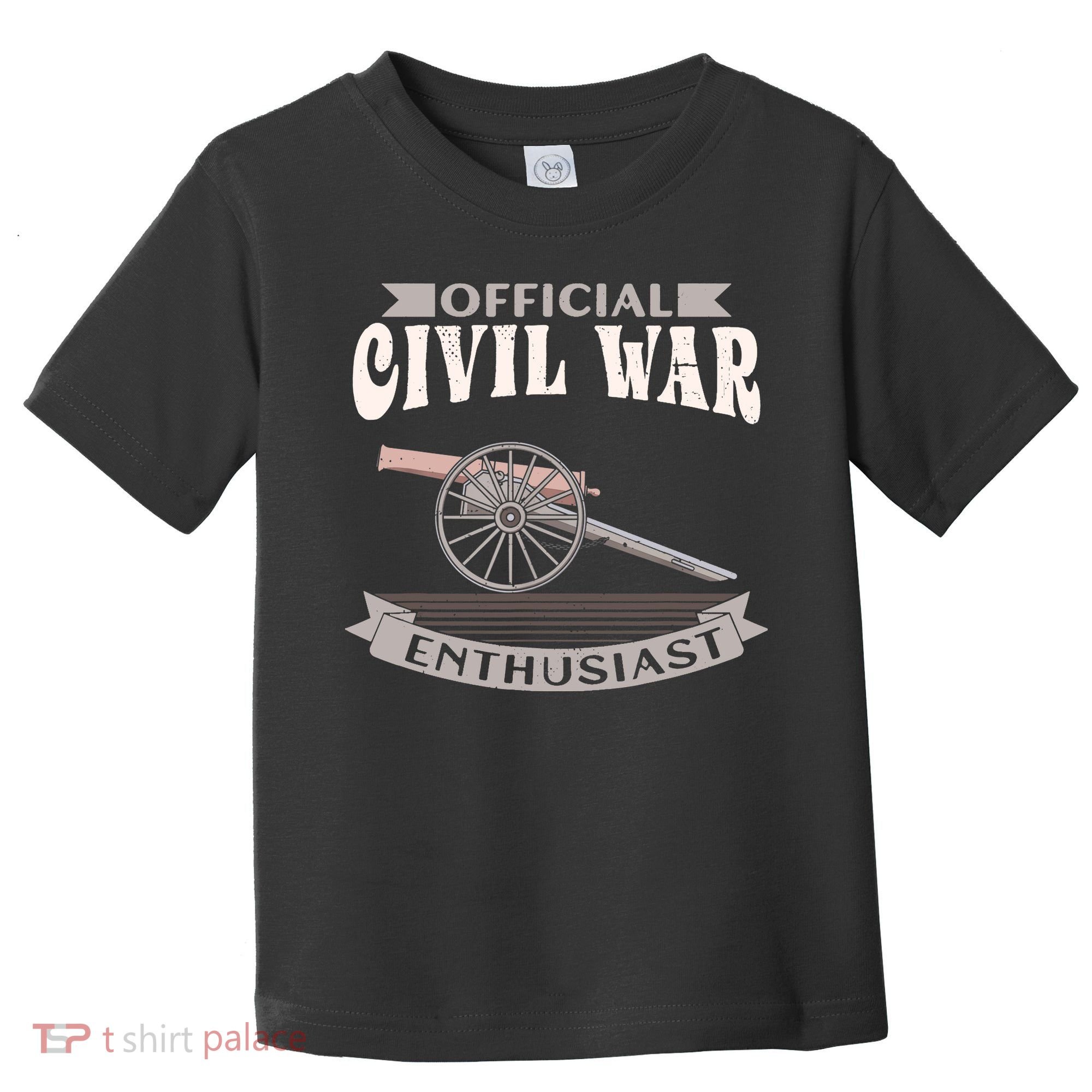 Civil War Enthusiast American Lover US Reenactor Toddler T-Shirt