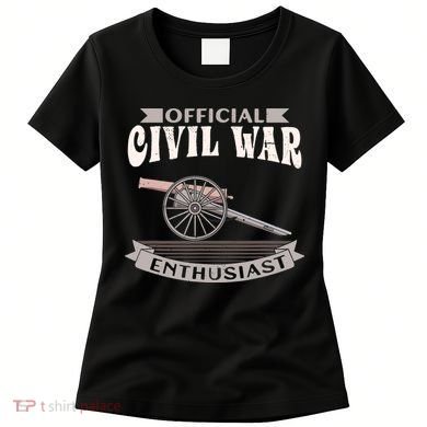 Civil War Enthusiast American Lover US Reenactor Women's T-Shirt