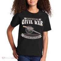 Civil War Enthusiast American Lover US Reenactor Kids T-Shirt thumb 2