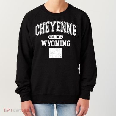 Cheyenne Wyoming Est 1867 Varsity Women's Sweatshirt
