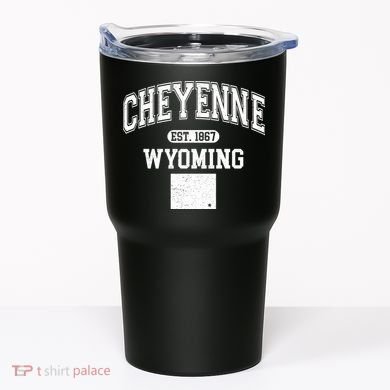 Cheyenne Wyoming Est 1867 Varsity Tumbler