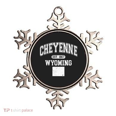 Cheyenne Wyoming Est 1867 Varsity Ornament