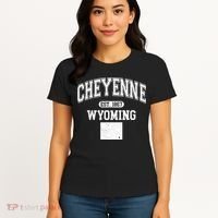 Cheyenne Wyoming Est 1867 Varsity Women's T-Shirt thumb 4