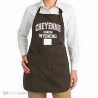 Cheyenne Wyoming Est 1867 Varsity Apron thumb 2