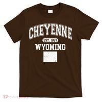 Cheyenne Wyoming Est 1867 Varsity T-Shirt thumb 0