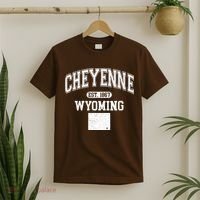 Cheyenne Wyoming Est 1867 Varsity T-Shirt thumb 2