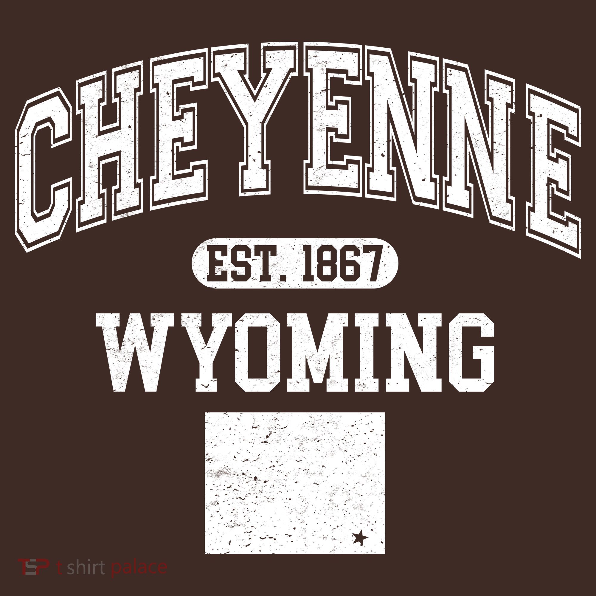 Cheyenne Wyoming Est 1867 Varsity Kids Hoodie