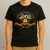 Civil War Era 20th Maine Volunteer Infantry Regiment Flag T-Shirt thumb 3