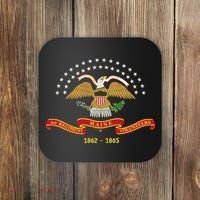 Civil War Era 20th Maine Volunteer Infantry Regiment Flag Coaster thumb 0