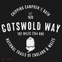 Cotswold Way England Wales Hikes Tie Dye Hoodie thumb 2