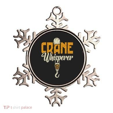 Crane Whisperer Funny Crane Operator Ornament