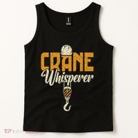 Crane Whisperer Funny Crane Operator Tank Top thumb 2