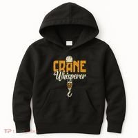 Crane Whisperer Funny Crane Operator Kids Hoodie thumb 0