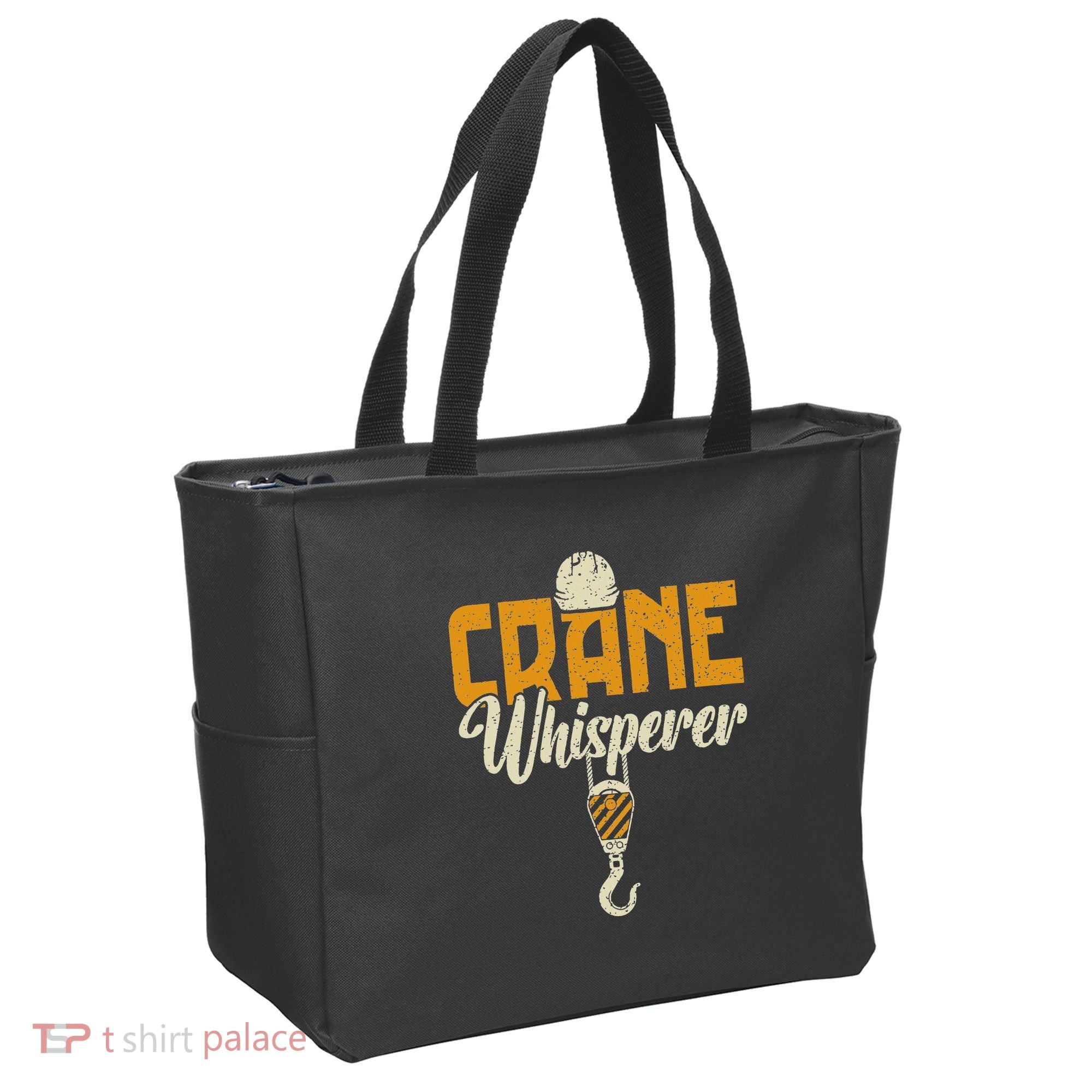 Crane Whisperer Funny Crane Operator Tote Bag