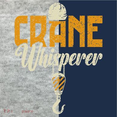 Crane Whisperer Funny Crane Operator Kids Colorblock Raglan Jersey