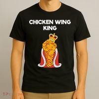 Chicken Wing Fan King T-Shirt thumb 3