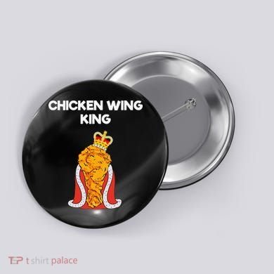 Chicken Wing Fan King Button