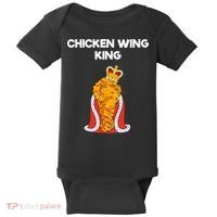 Chicken Wing Fan King Baby Bodysuit thumb 0