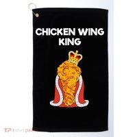 Chicken Wing Fan King Golf Towel thumb 0