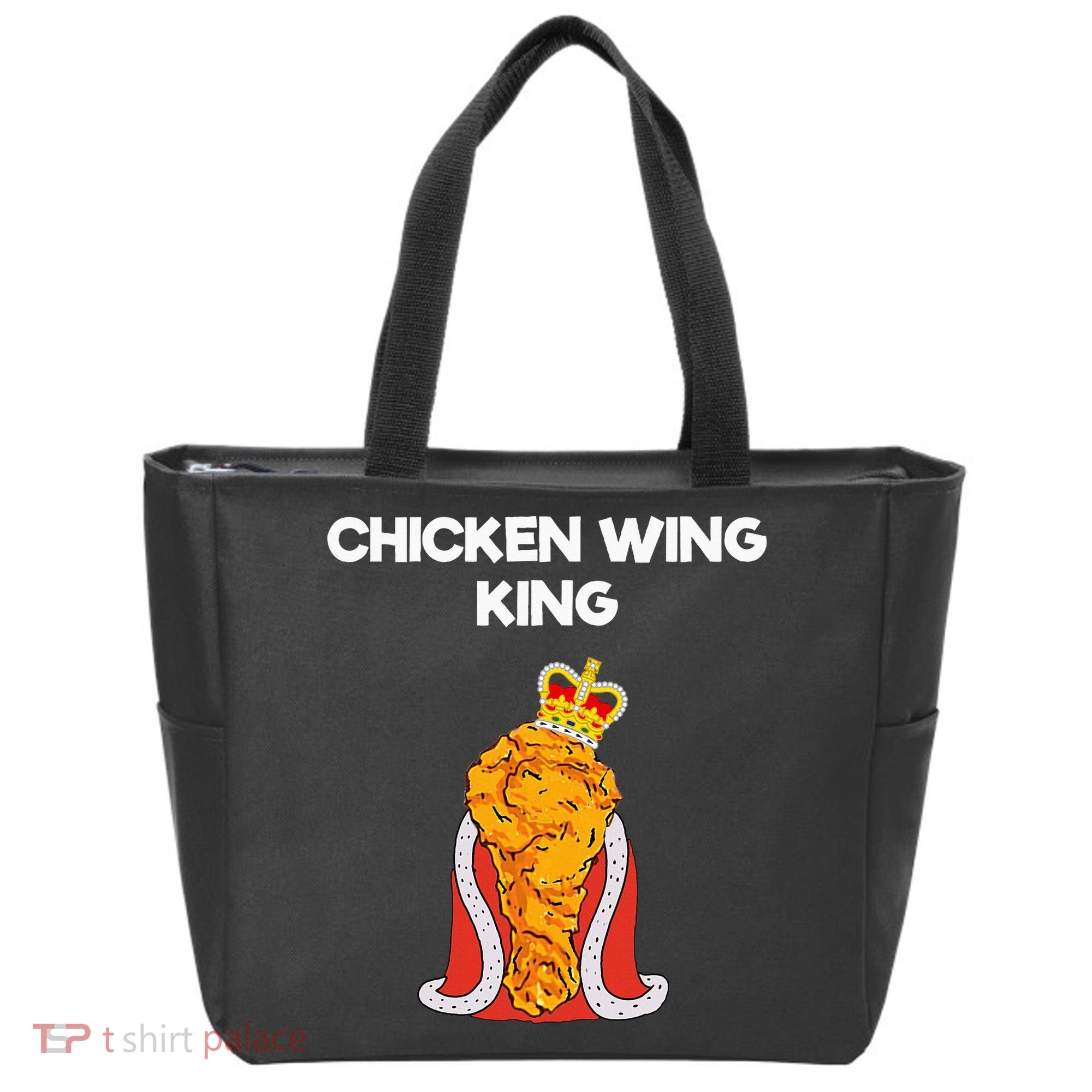 Chicken Wing Fan King Tote Bag