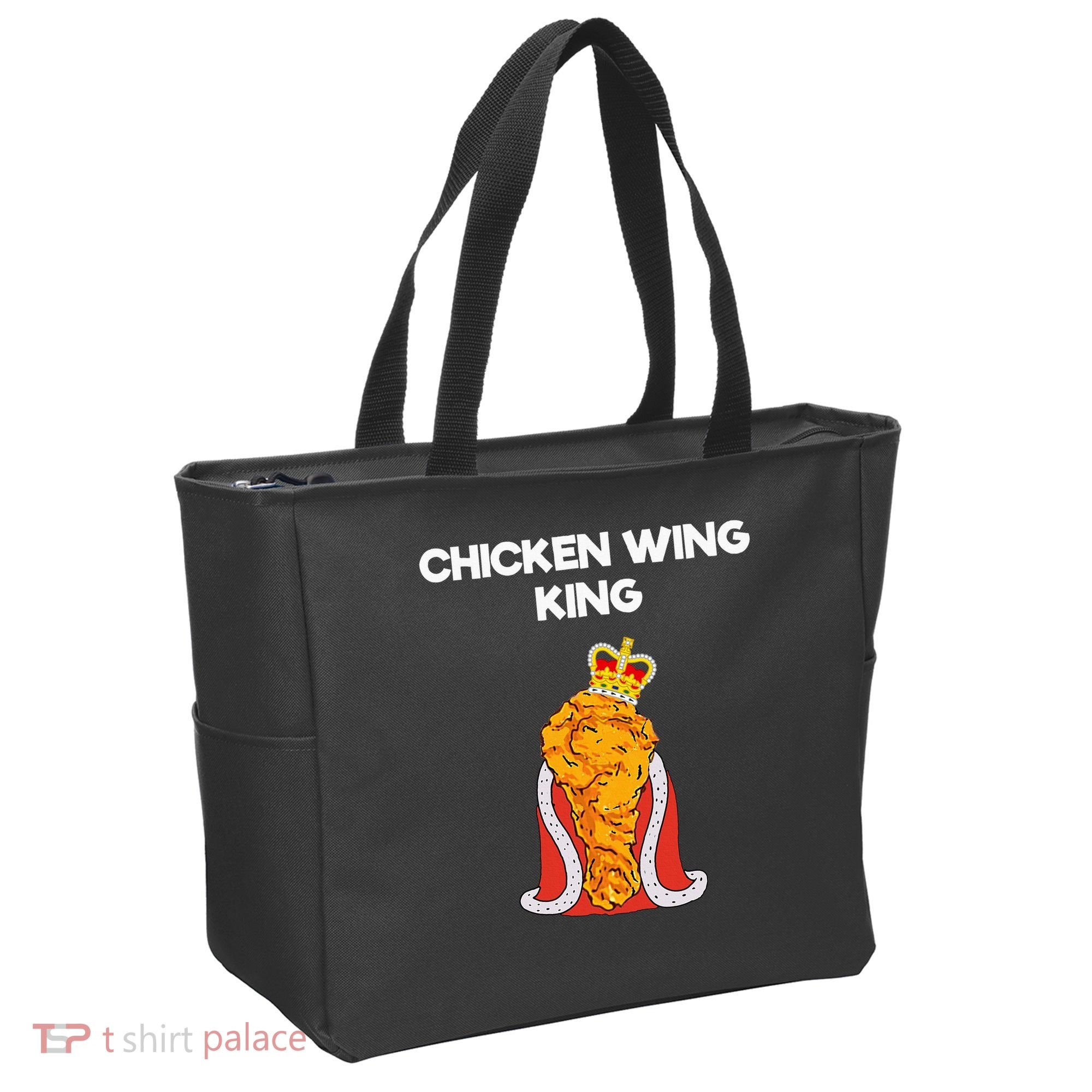Chicken Wing Fan King Tote Bag