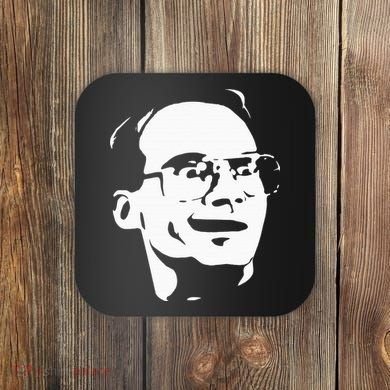 Cornette Wrestling Face Meme Coaster