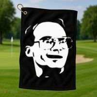 Cornette Wrestling Face Meme Golf Towel thumb 1