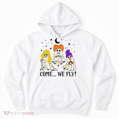 Come We Fly Funny PT SLP OT Nurse Ghost Nursing Halloween Hoodie