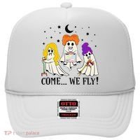 Come We Fly Funny PT SLP OT Nurse Ghost Nursing Halloween Hat thumb 0