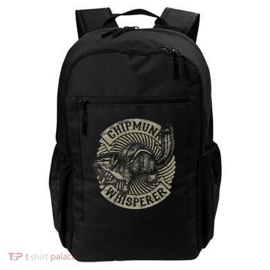 Chipmunk Whisperer Funny Love Squirrel Women Backpack