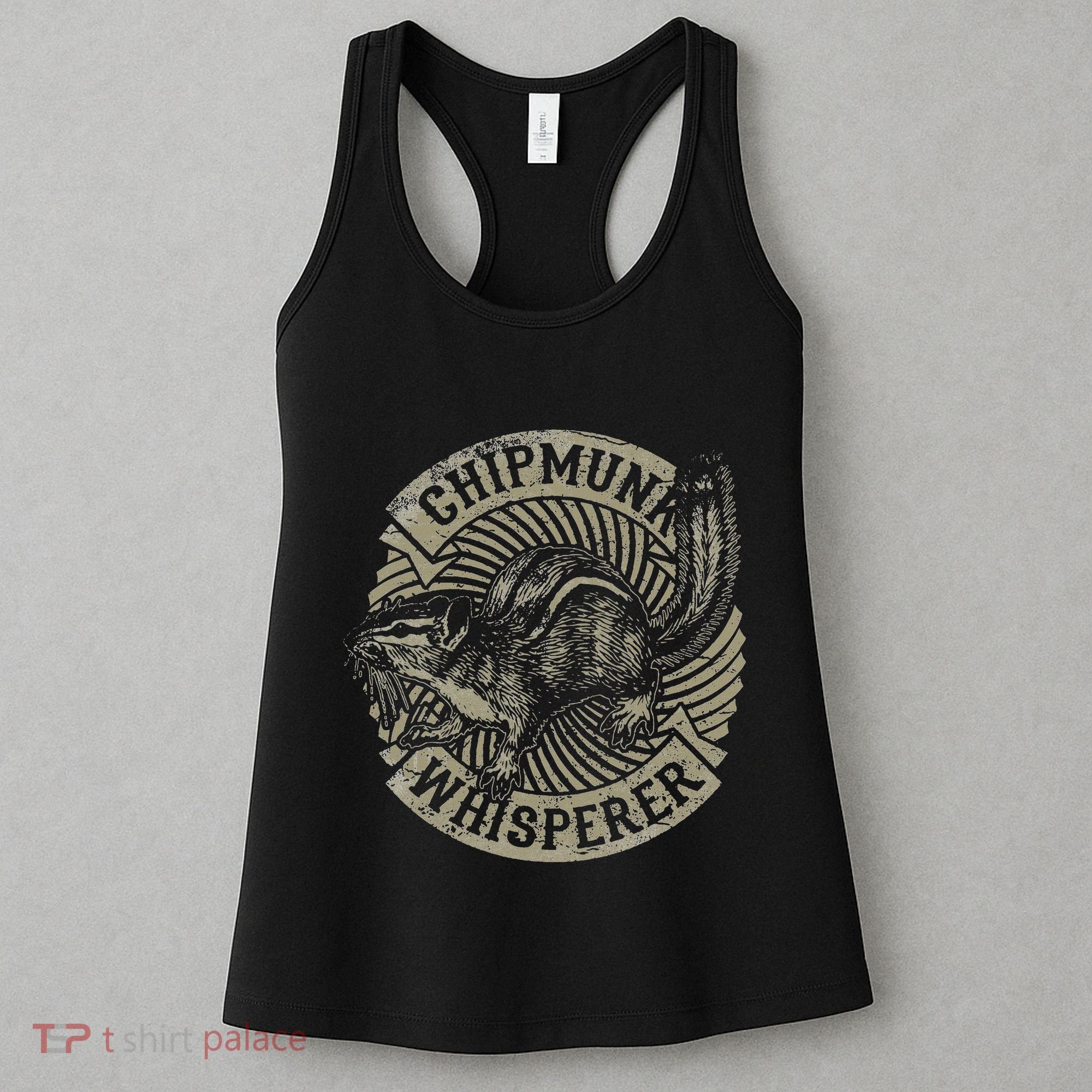 Chipmunk Whisperer Funny Love Squirrel Women Women's Tank Top