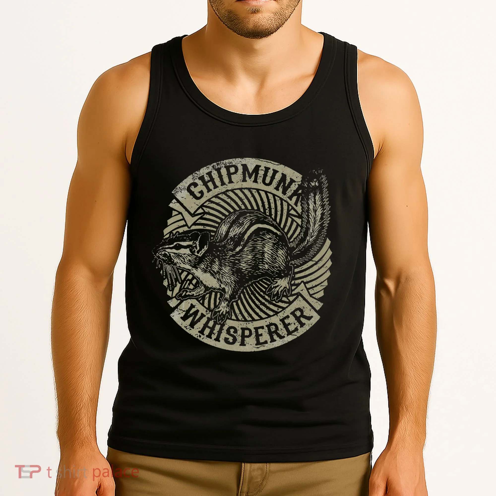 Chipmunk Whisperer Funny Love Squirrel Women Tank Top