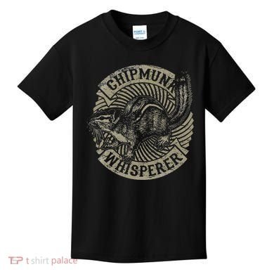 Chipmunk Whisperer Funny Love Squirrel Women Kids T-Shirt