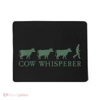 Cow Whisperer Funny Farmer Outfit For Farming Lovers Mousepad thumb 0