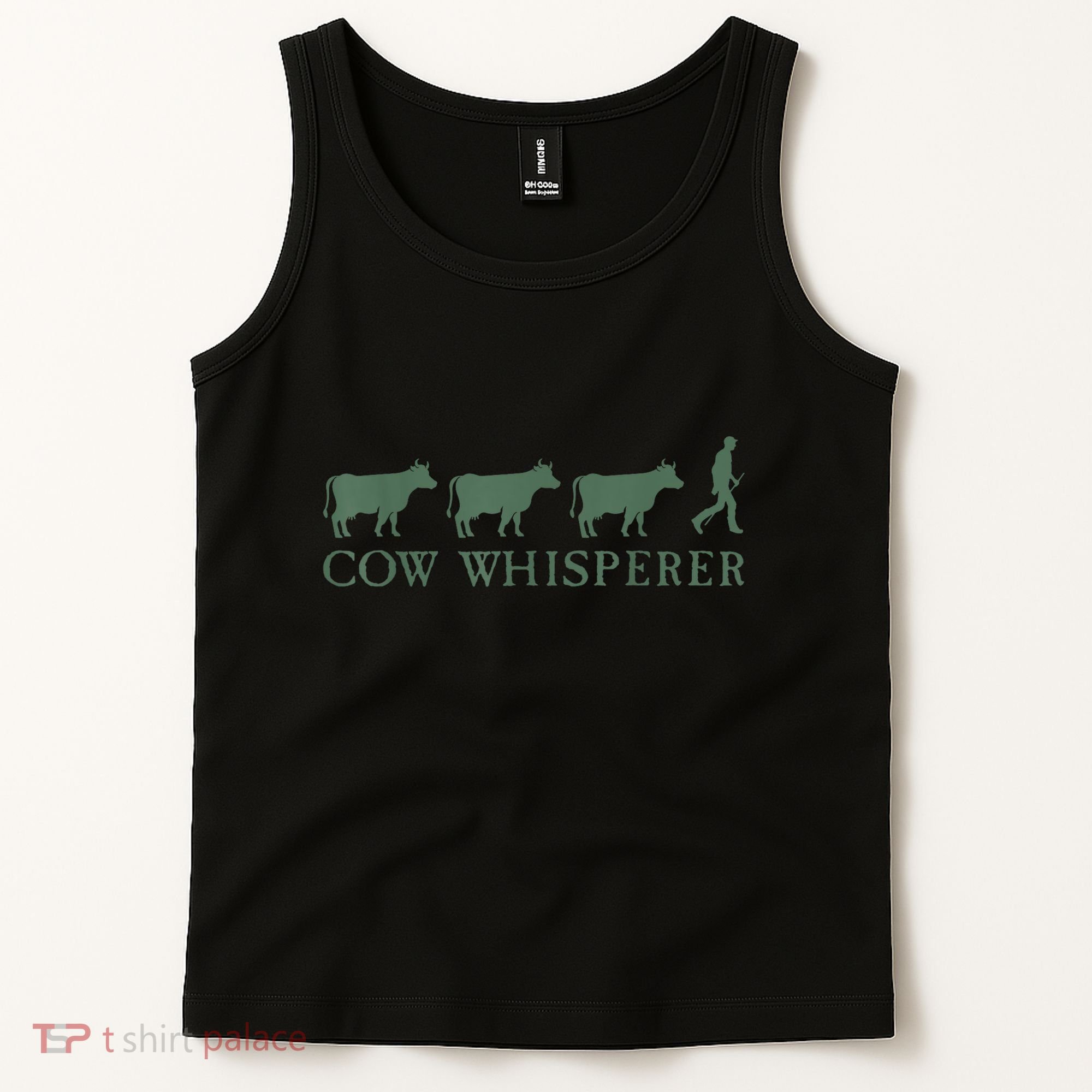 Cow Whisperer Funny Farmer Outfit For Farming Lovers Tank Top