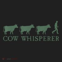 Cow Whisperer Funny Farmer Outfit For Farming Lovers Golf Towel thumb 3