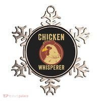 Chicken Whisperer Funny Chicken Lover Chicken Farmer Ornament thumb 0