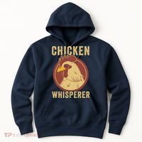 Chicken Whisperer Funny Chicken Lover Chicken Farmer Hoodie thumb 0