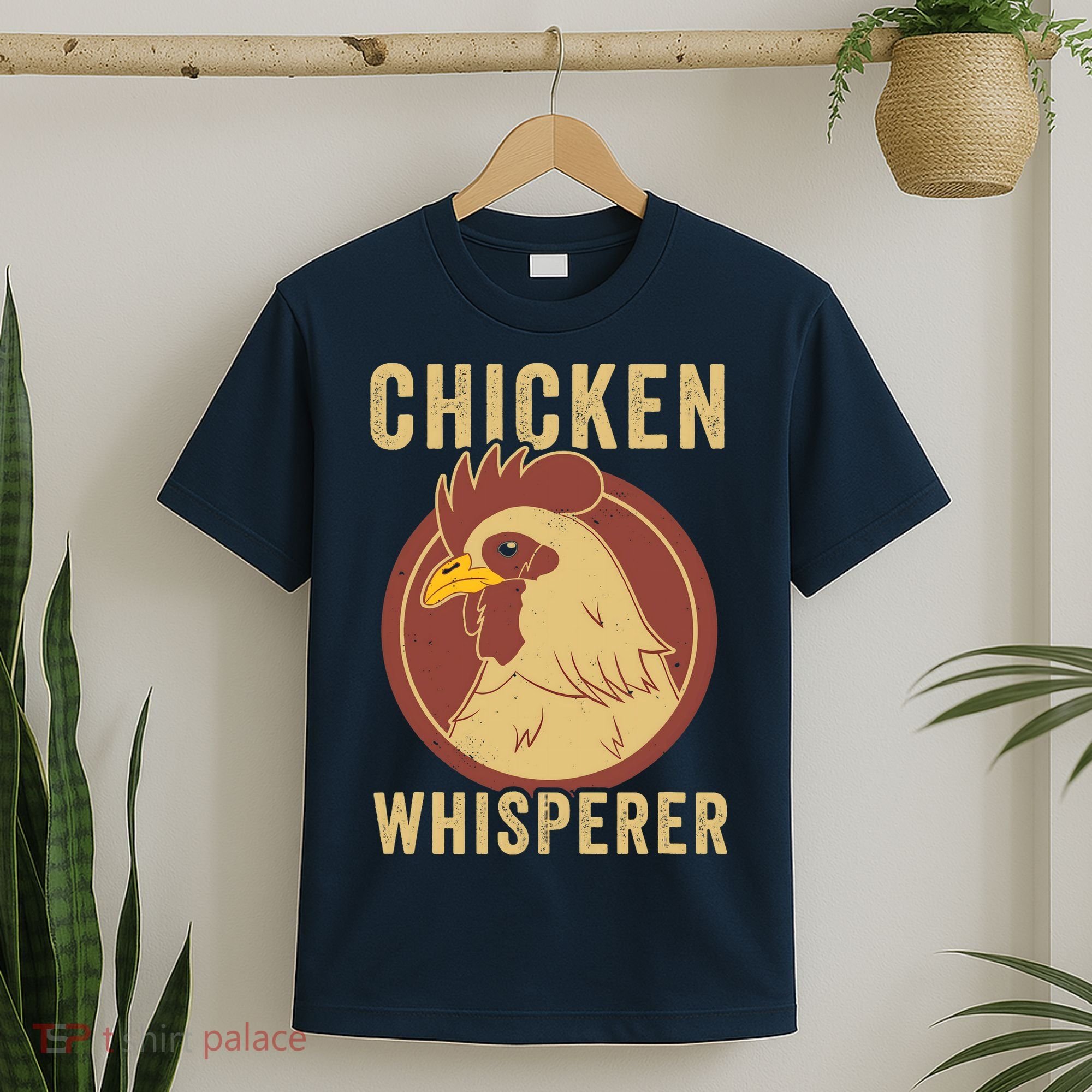 Chicken Whisperer Funny Chicken Lover Chicken Farmer T-Shirt
