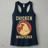 Chicken Whisperer Funny Chicken Lover Chicken Farmer Women's Tank Top thumb 3