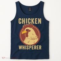 Chicken Whisperer Funny Chicken Lover Chicken Farmer Tank Top thumb 2