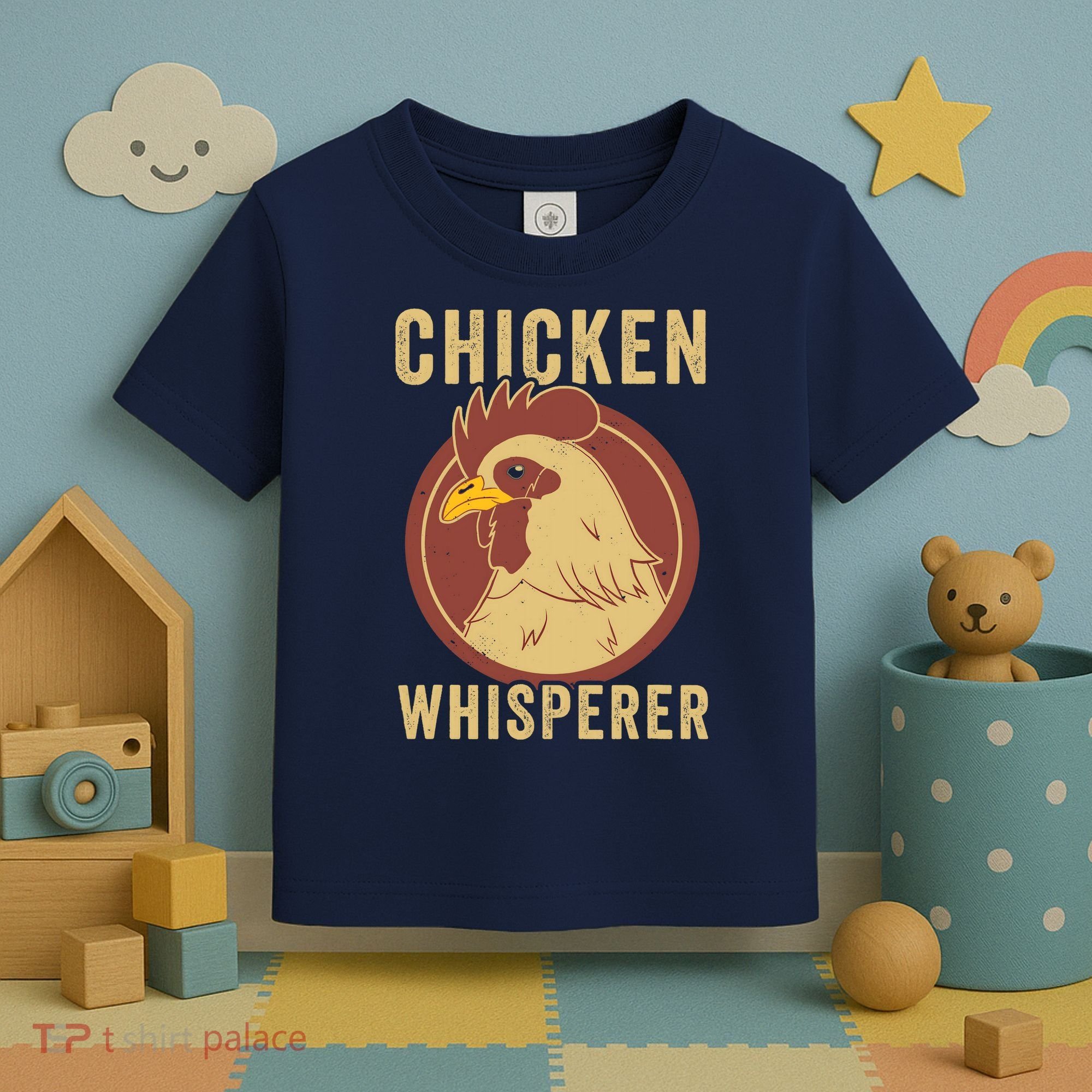 Chicken Whisperer Funny Chicken Lover Chicken Farmer Toddler T-Shirt