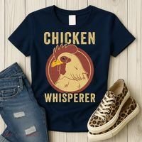 Chicken Whisperer Funny Chicken Lover Chicken Farmer Women's T-Shirt thumb 3