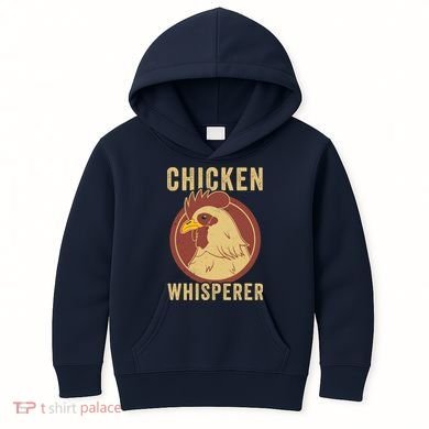 Chicken Whisperer Funny Chicken Lover Chicken Farmer Kids Hoodie