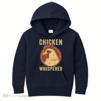 Chicken Whisperer Funny Chicken Lover Chicken Farmer Kids Hoodie thumb 0