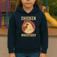 Chicken Whisperer Funny Chicken Lover Chicken Farmer Kids Hoodie thumb 3