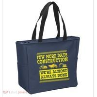 Construction Workers Few More Days Construction Company Tote Bag thumb 2