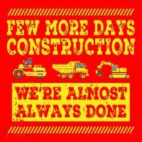 Construction Workers Few More Days Construction Company Santa Hat thumb 1
